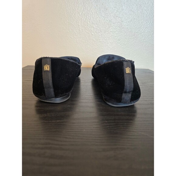 BIRDIES  black velvet  flats women's size 8.5 - Picture 6 of 7